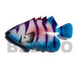 Fish Hand Painted Wooden Refrigerator Fridge Door Magnet