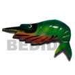 Shrimp Hand Painted Wooden Refrigerator Fridge Door Magnet
