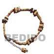 Native Anklets With Wood Anklet