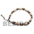 Philippines Fashion Anklet Shell Fashion Anklet Jewelry Buri Seed Anklet In Natural Color Natural Shell Component BURIAK6