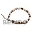 Ethnic Yellow Buri Natural Anklet