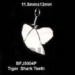 Tiger Shark Teeth Pendant Bone Horn Pendant