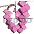 Philippines Coco Bracelets Shell Fashion Coco Bracelets Jewelry Lavender Banig Coco Natural Shell Component SFAS5091BR