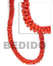 Coco Flower Beads Red Coco Beads Coconut Necklace