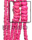 Philippines Coco Necklace Shell Fashion Coco Beads Coconut Necklace Jewelry Coco Flower 10mm Dyed Pink Natural Shell Component SFAS006FL