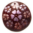 Round 50mm Coco Nat. Coco Pendant