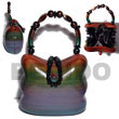 Collectible Handcarved Laminated Acacia Acacia Bags