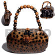 Collectible Handcarved Laminated Acacia Acacia Bags