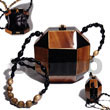 Collectible Handcarved Laminated Acacia Acacia Bags