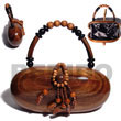 Collectible Handcarved Laminated Acacia Acacia Bags