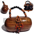 Collectible Handcarved Laminated Acacia Acacia Bags