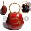 Collectible Handcarved Laminated Acacia Acacia Bags