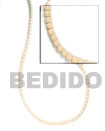 Philippines Bone Beads Shell Fashion Bone Horn Beads Necklace Jewelry 3-4mm Bone Beads In Beads Strands Or Necklaces Natural Shell Component SFAS002BN