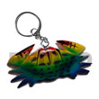 crab wood Keychain