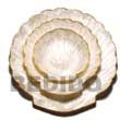 Capiz Noble Scallop Plate Gifts Decorative Souvenir Item