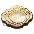 Capiz Oval Scallop Gifts Decorative Souvenir Item