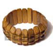 Philippines Wooden Bangles Shell Fashion Wooden Bangles Jewelry Robles Wood W/ Groove Bangle Natural Shell Component SFAS016BL