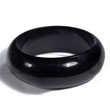 Black Stained High Gloss Wooden Bangles