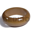 Golden Oak Tone Clear Wooden Bangles