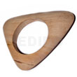 Plain Raw Natural Wooden Bangle Casing Only