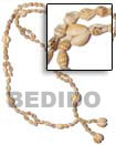 Philippines Hawaiian Lei Necklace Shell Fashion Hawaiian Lei Necklace Jewelry Tassled Nassa Tiger / Length =40 In. Natural Shell Component SFAS011LEI