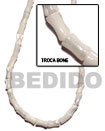 Troca Bone Shell Beads