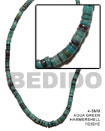 Blue Hammer Shell Beads