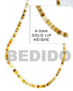 Philippines Shell Beads Gold Lip Shell Beads - Shell Fashion Online Shopping Store SFAS014HS