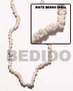 Philippines Shell Beads White Mongo Shell Beads - Shell Fashion Online Shopping Store SFAS019SPS