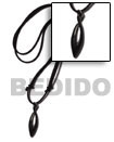 Philippines Surfers Necklace Shell Fashion Surfers Necklace Jewelry 40mm Celtic Eye Carabao Black Horn Pendant On Adjustable Leather Thong Natural Shell Component SFAS1410NK