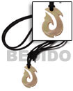 Philippines Surfers Necklace Shell Fashion Surfers Necklace Jewelry 40mm Celtic Hook On Adjustable Leather Thong Natural Shell Component SFAS1417NK