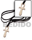40mm Celtic Carabao White Surfers Necklace