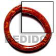 Philippines Resin Bangles Shell Fashion Resin Bangles Jewelry Red C. Bangles Natural Shell Component SFAS006BL