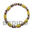 Yellow Buri Seed Bracelets Seed Bracelets