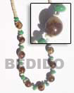 Buri Beads Necklace Seeds Beads Necklace