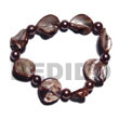 Brown Kabibe Shell Nuggest Elastic