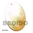 Oval MOP Pendant Shell Pendant