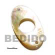 M.o.p. Oblong Pendant Shell Pendant