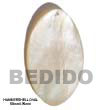 Philippines Shell Pendant Shell Fashion Shell Pendant Jewelry Hammershell Oval Natural Shell Component SFAS5022P