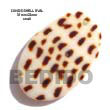 Philippines Shell Pendant Shell Fashion Shell Pendant Jewelry Cunos Oval Natural Shell Component SFAS5025P