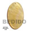 Philippines Shell Pendant Shell Fashion Shell Pendant Jewelry Oblong MOP Small Natural Shell Component SFAS5028P