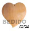 Heart Melo Shell Pendant Shell Pendant