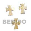 Philippines Shell Pendant Shell Fashion Shell Pendant Jewelry MOP Dangling Cross Natural Shell Component SFAS5056P