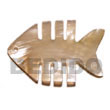 Hammershell Fishbone Pendants Shell Pendant