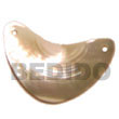 Hammershell 60x30mm Pendants Shell Pendant