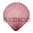 Philippines Shell Pendant Shell Fashion Shell Pendant Jewelry Piktin Clam Dyed In Pink Pendants Natural Shell Component SFAS5113P