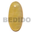 MOP Oblong 20mm Pendants Shell Pendant