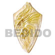 Philippines Shell Pendant Shell Fashion Shell Pendant Jewelry MOP Shield W/ Carving 45mm Pendants Natural Shell Component SFAS5163P