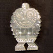 Owl MOP Carving 40mm Shell Pendant