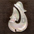 Hook MOP 40mm Pendants Shell Pendant